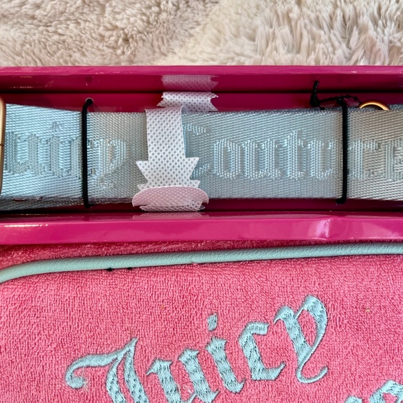 Juicy Couture 🎁Pink & Mint Camera Crossbody Bag & Wallet Set Gift Box NWT🎁 - Picture 4 of 8